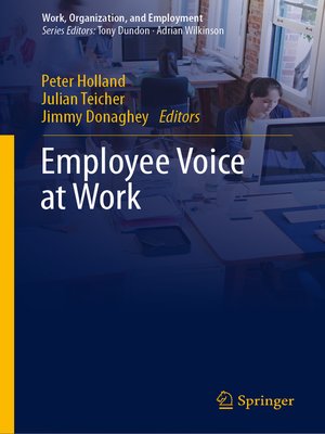 cover image of Employee Voice at Work